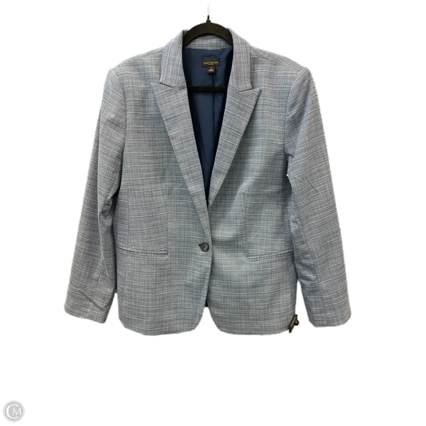 Blazer By Ann Taylor In Blue, Size: Xl