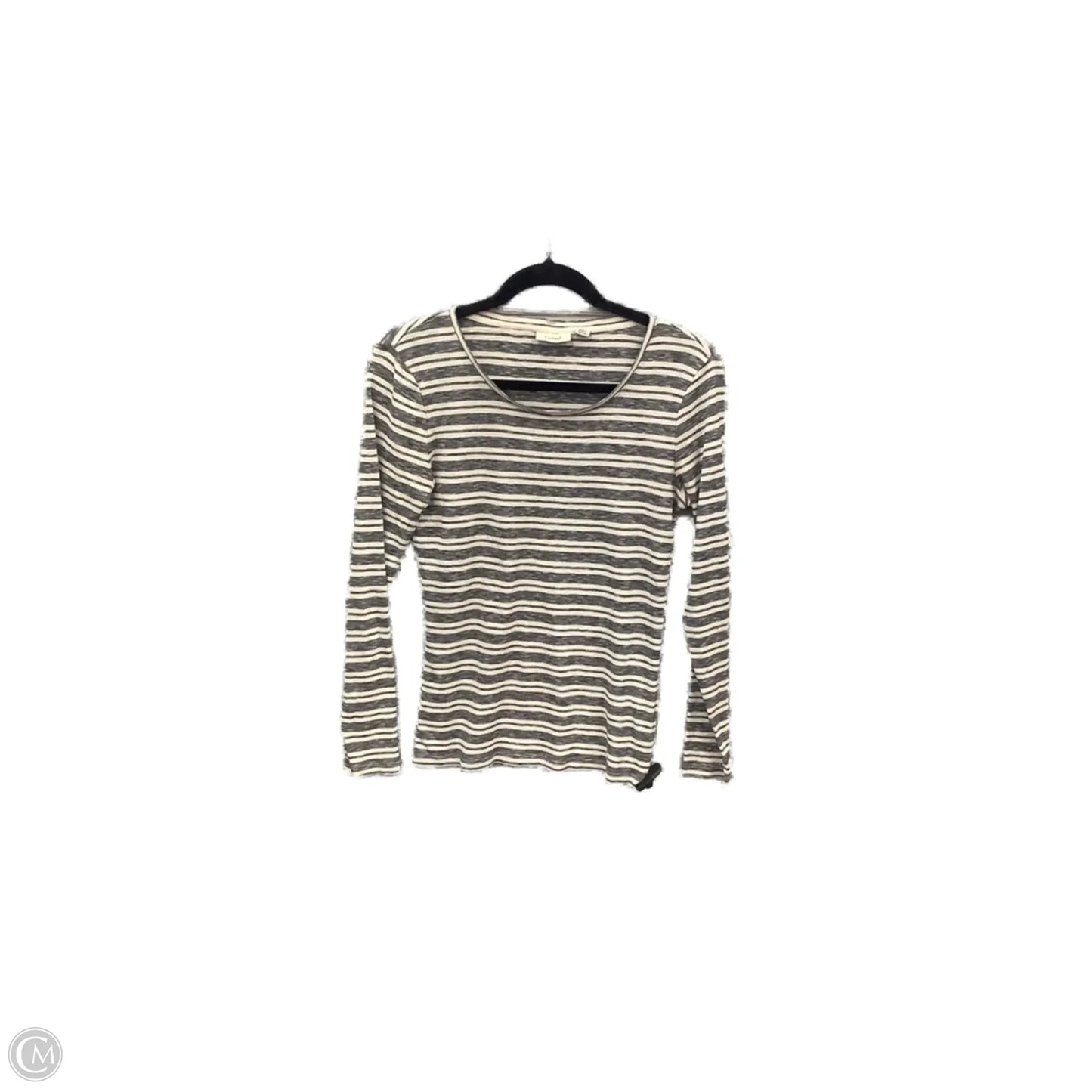 Top Long Sleeve By L.l. Bean In Striped Pattern, Size: S