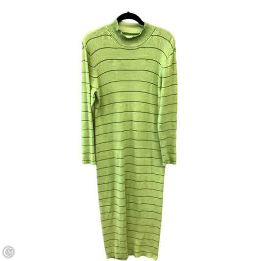 Dress Casual Maxi By Target In Green, Size: L