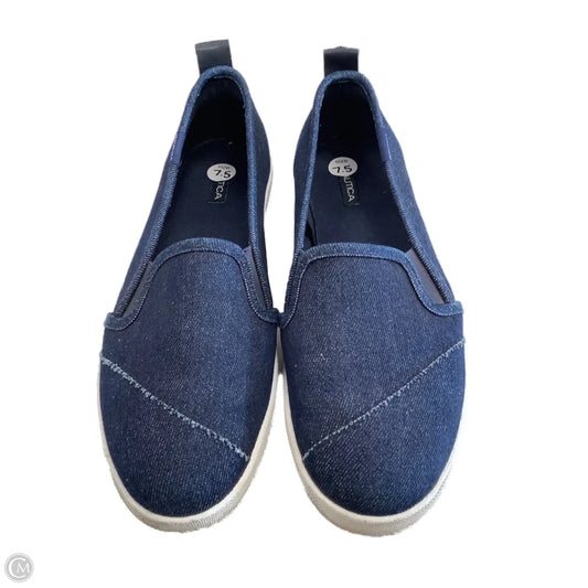 Shoes Flats By Nautica In Blue, Size: 7.5