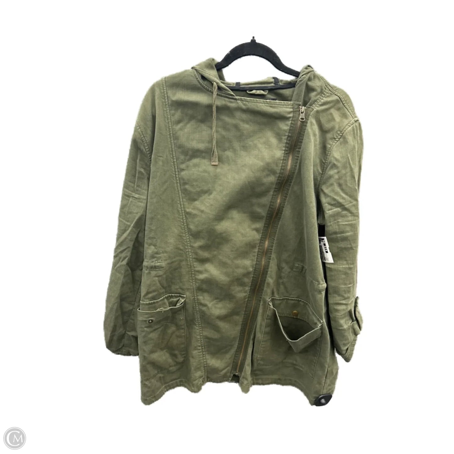 Jacket Other By Clothes Mentor In Green, Size: L