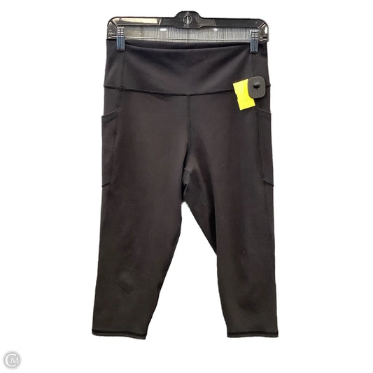 Athletic Leggings Capris By Gapfit In Black, Size: L