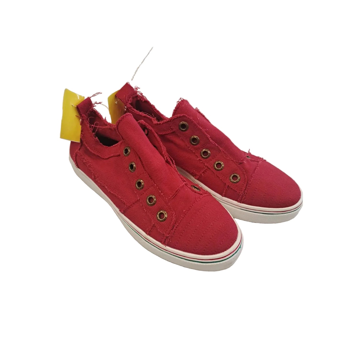 Shoes Flats By Clothes Mentor In Red, Size: 9