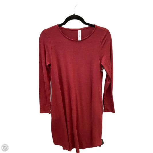 Dress Casual Midi By Zenana Outfitters In Red, Size: S