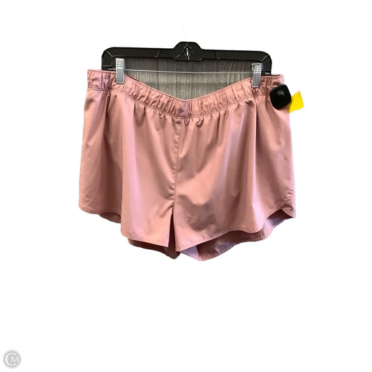 Athletic Shorts By Old Navy In Pink, Size: Xl