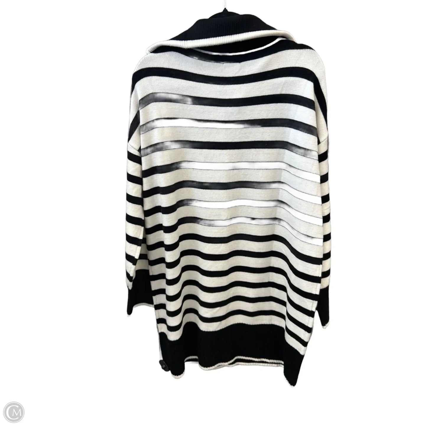 Dress Sweater By Clothes Mentor In Striped Pattern, Size: Xl
