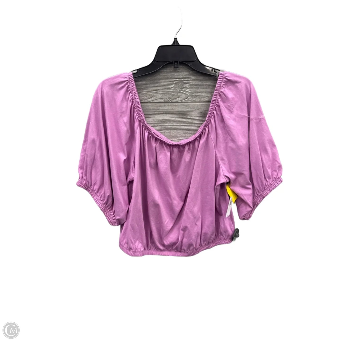 Top Short Sleeve By Old Navy In Purple, Size: Xl