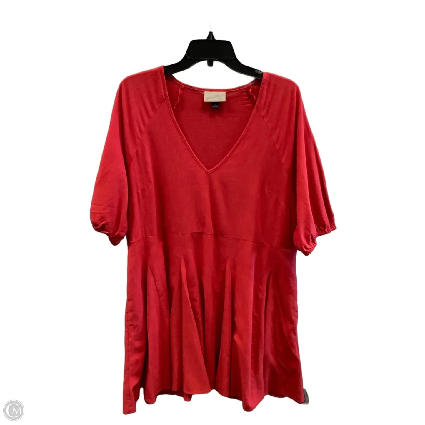 Dress Casual Midi By Universal Thread In Red, Size: Xl