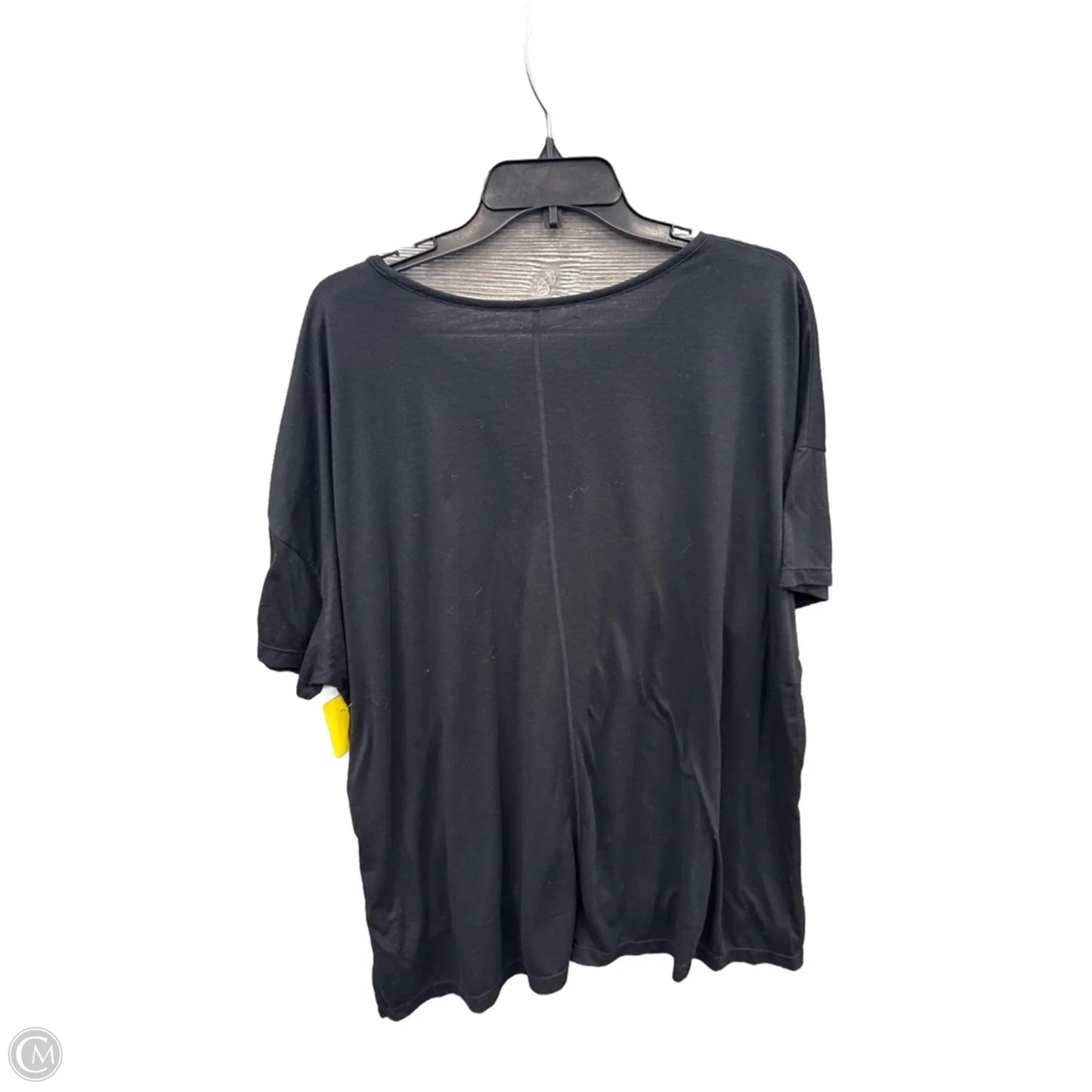 Top Short Sleeve By Nike Apparel In Black, Size: 3x