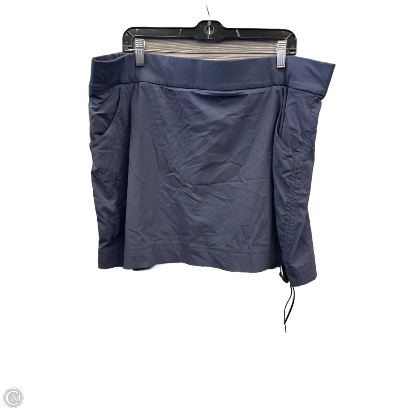 Athletic Skort By Columbia In Blue, Size: 2x