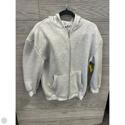Sweatshirt Hoodie By Princess Polly In Grey, Size: Xs