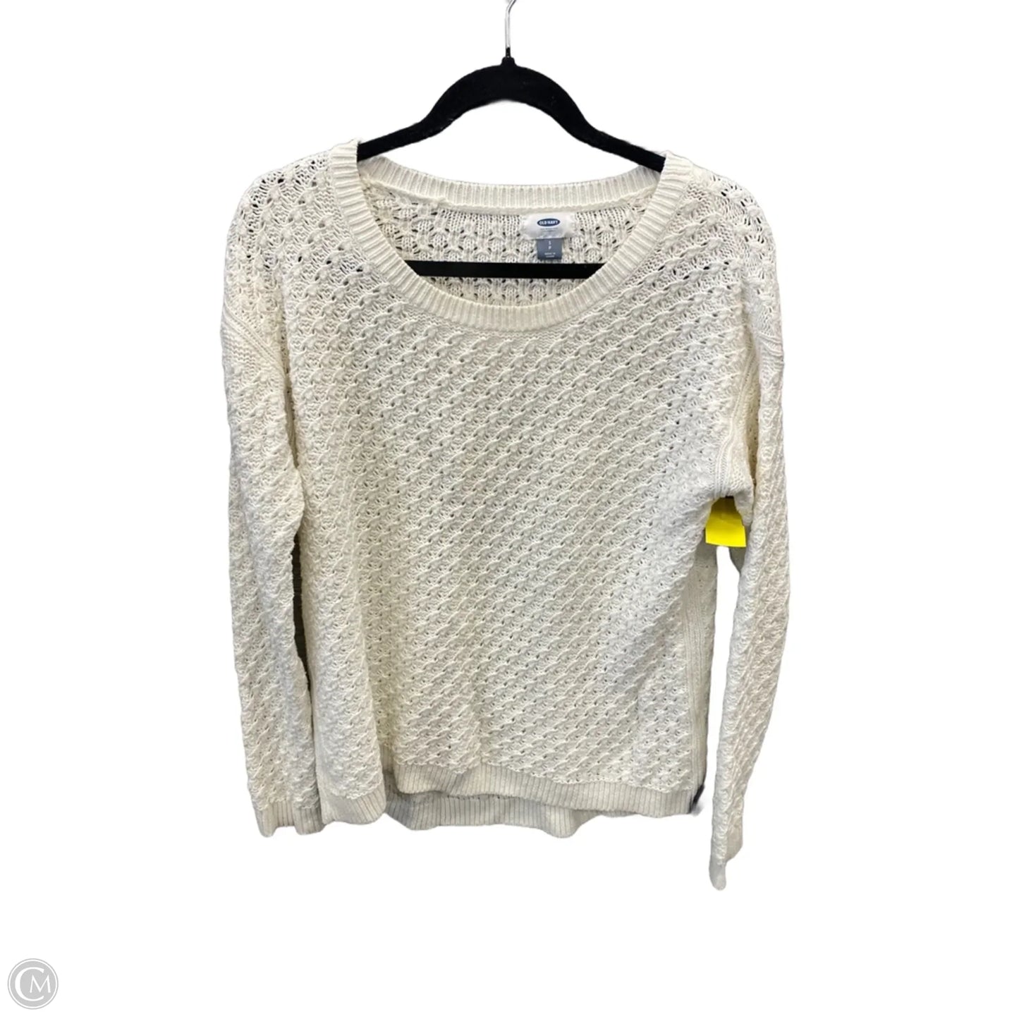 Sweater By Old Navy In Cream, Size: S