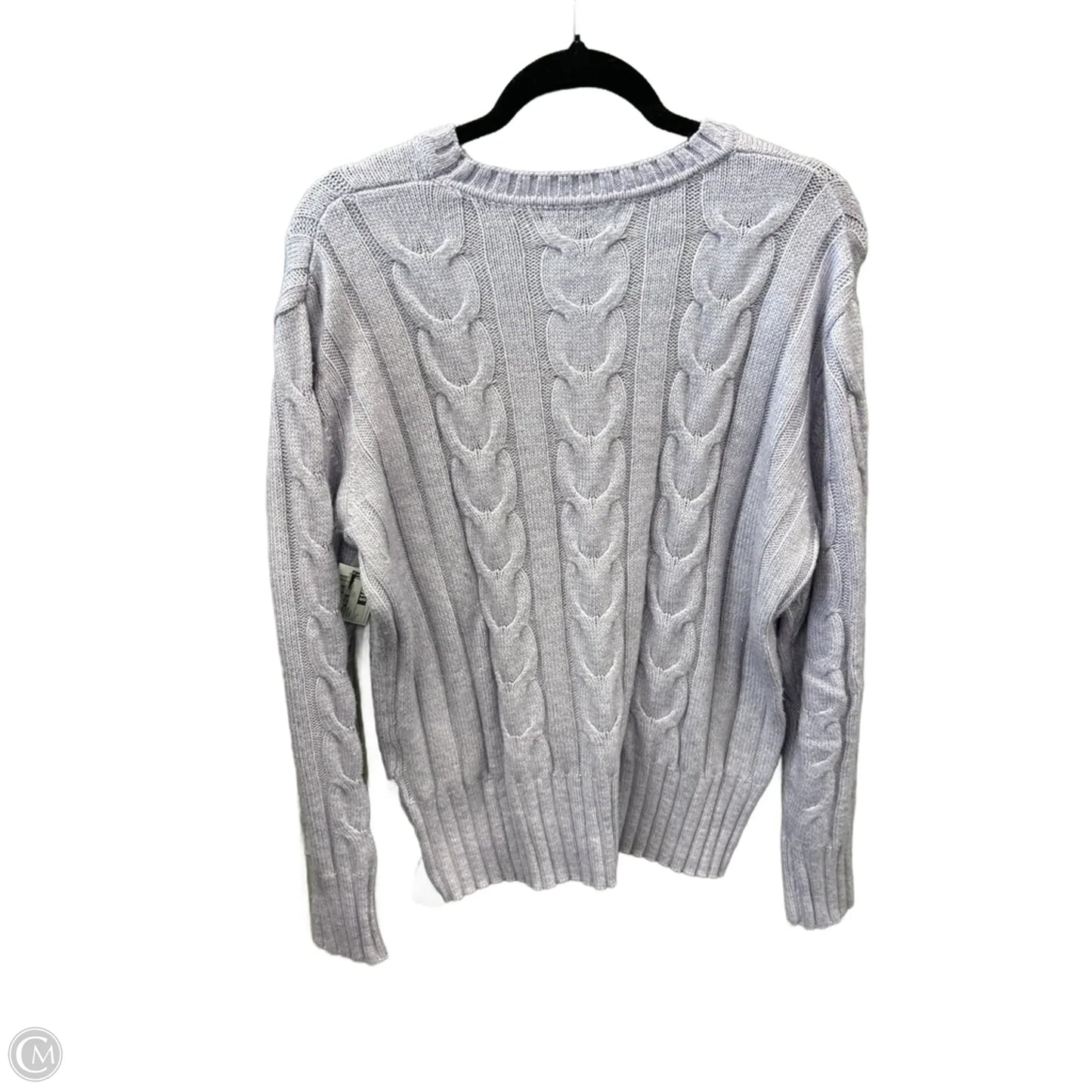 Sweater By Banana Republic In Purple, Size: L