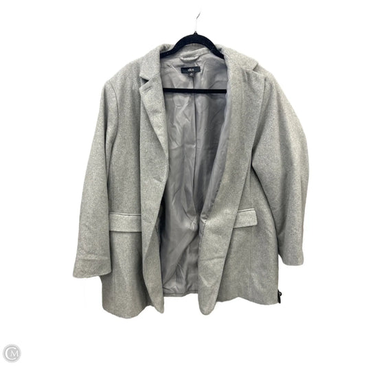 Coat Other By Ellos In Grey, Size: 3x