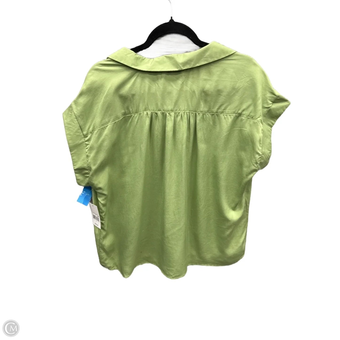 Top Short Sleeve By Ophelia Roe In Green, Size: Xl