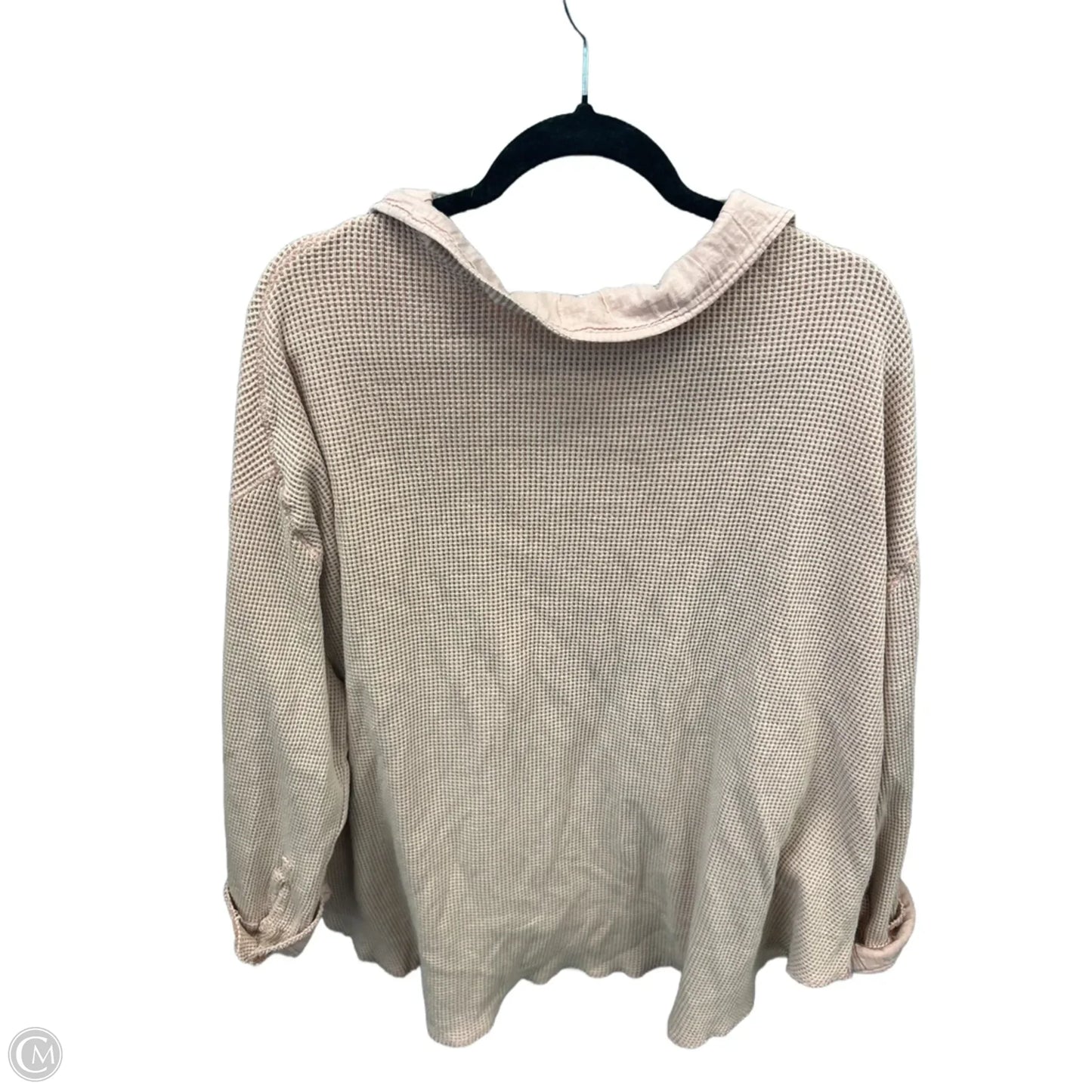 Top Long Sleeve By Bibi In Pink, Size: L