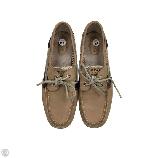 Shoes Flats By Sperry In Brown, Size: 8.5