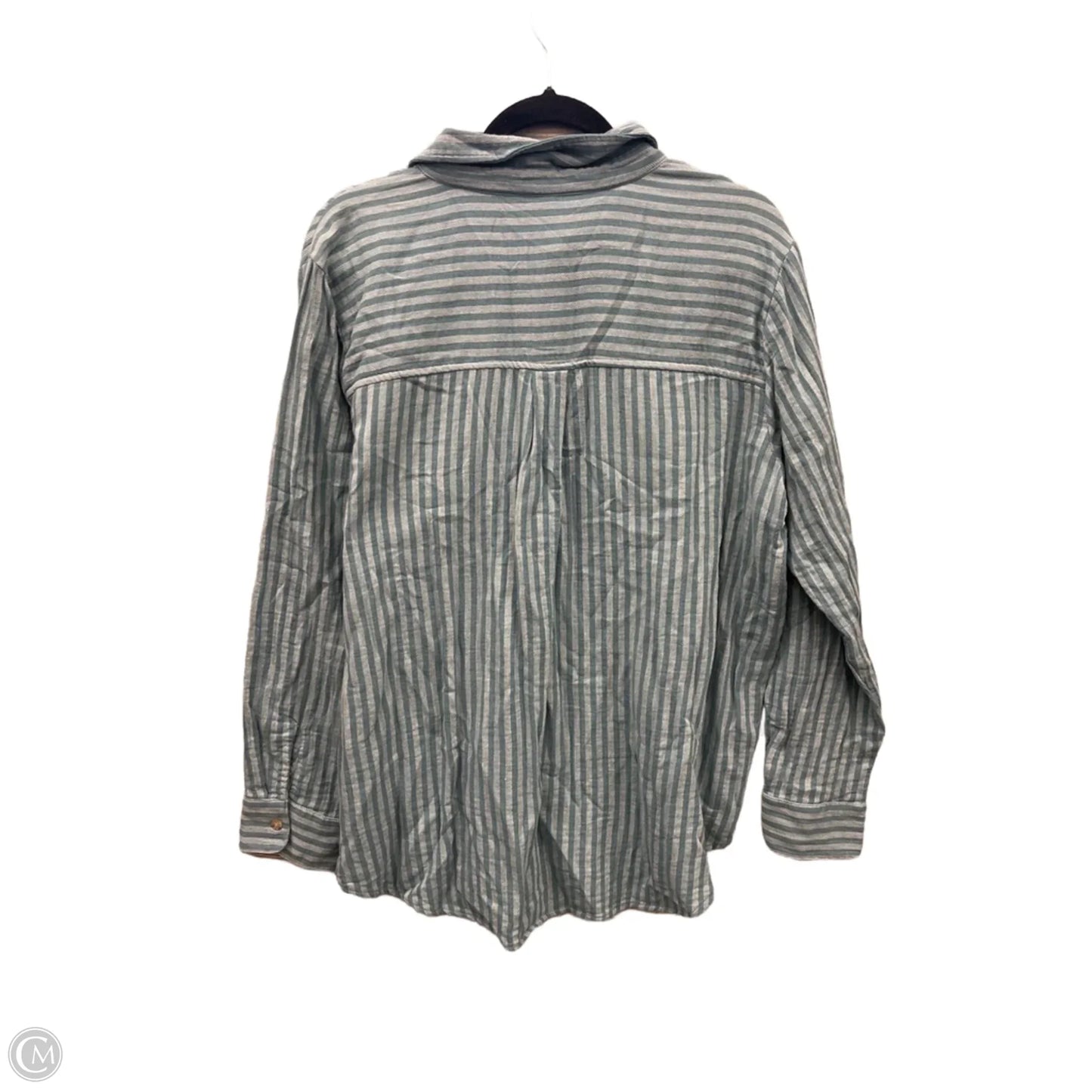 Top Long Sleeve By Maurices In Blue, Size: Xl