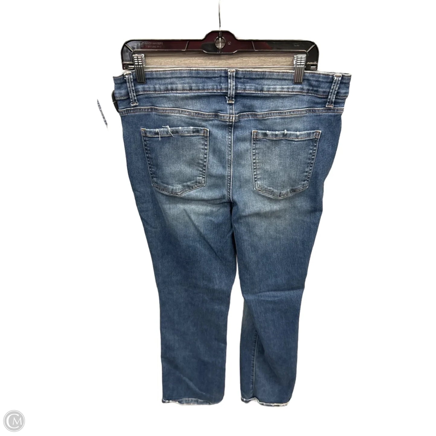 Jeans Boot Cut By Maurices In Blue Denim, Size: 16