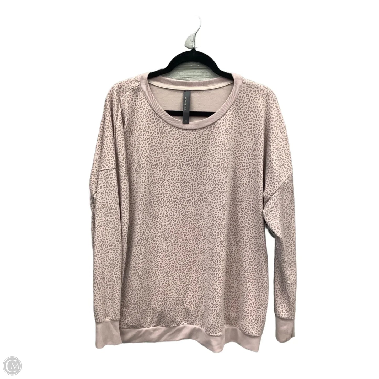 Top Long Sleeve By Mondetta In Animal Print, Size: Xxl