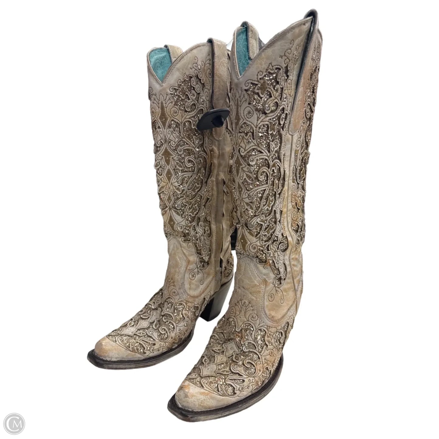 Boots Western By Corral In Beige, Size: 7.5