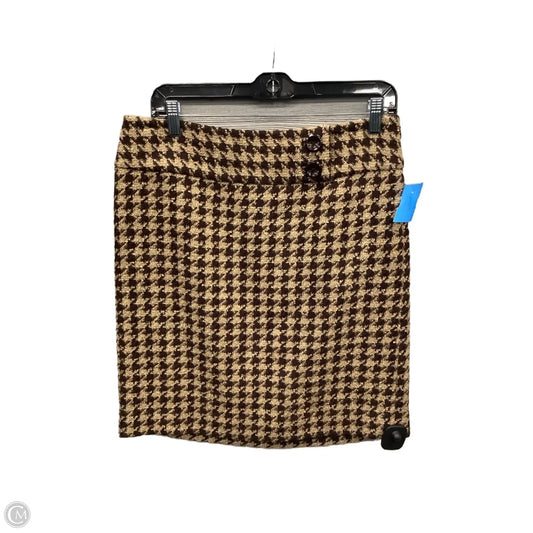 Skirt Midi By Ann Taylor In Brown, Size: 8