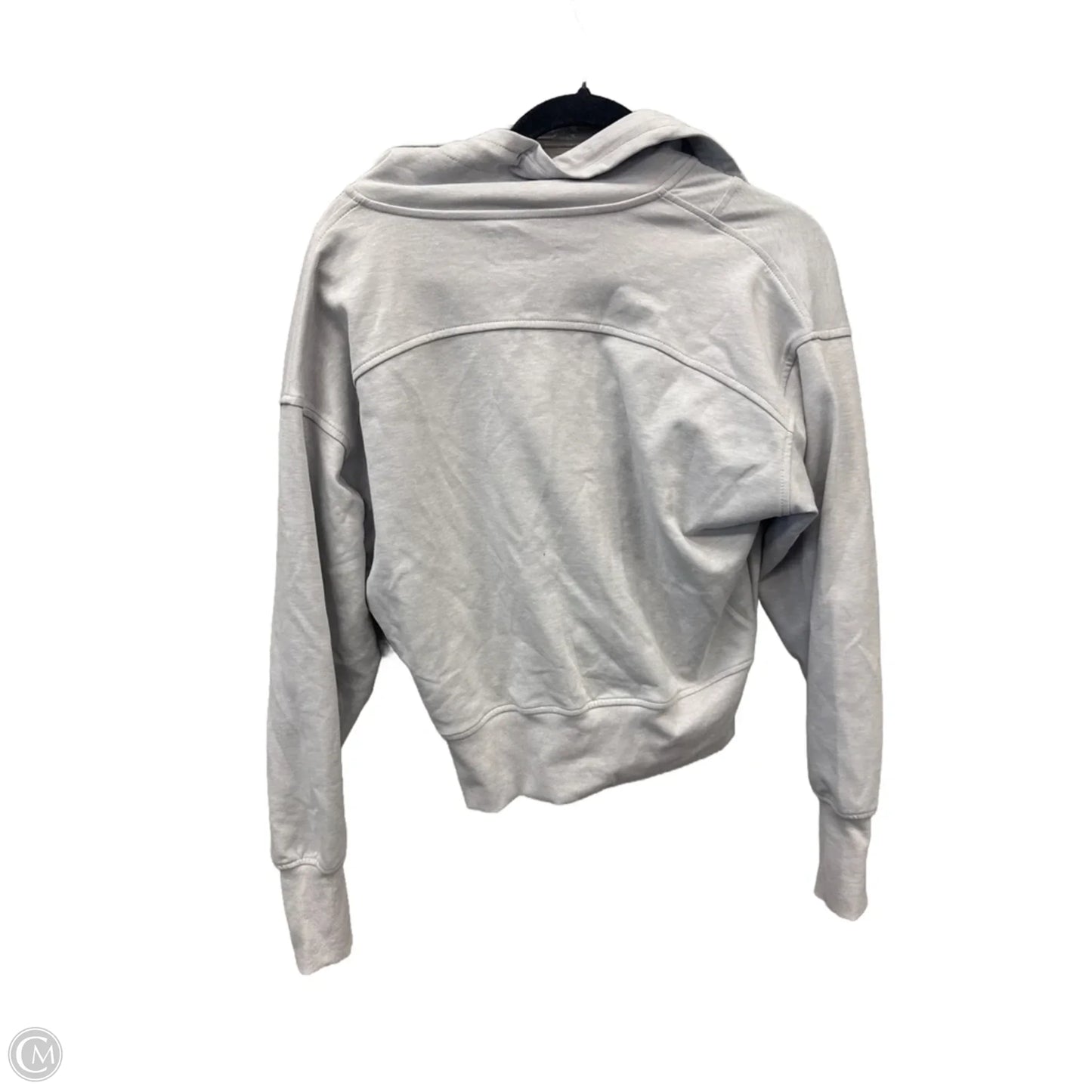 Athletic Sweatshirt Collar By Old Navy In Grey, Size: S