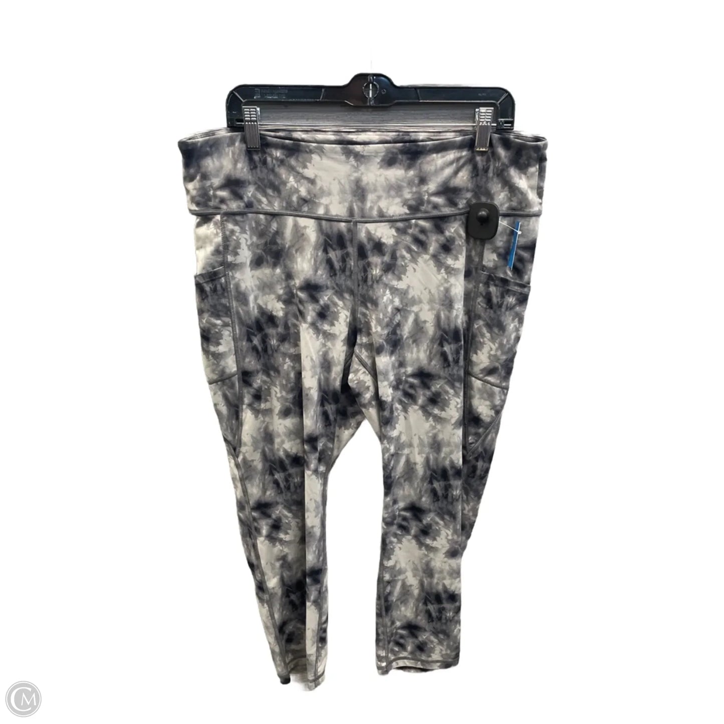 Athletic Leggings By J. Jill In Grey, Size: Xl