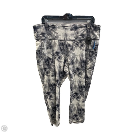 Athletic Leggings By J. Jill In Grey, Size: Xl