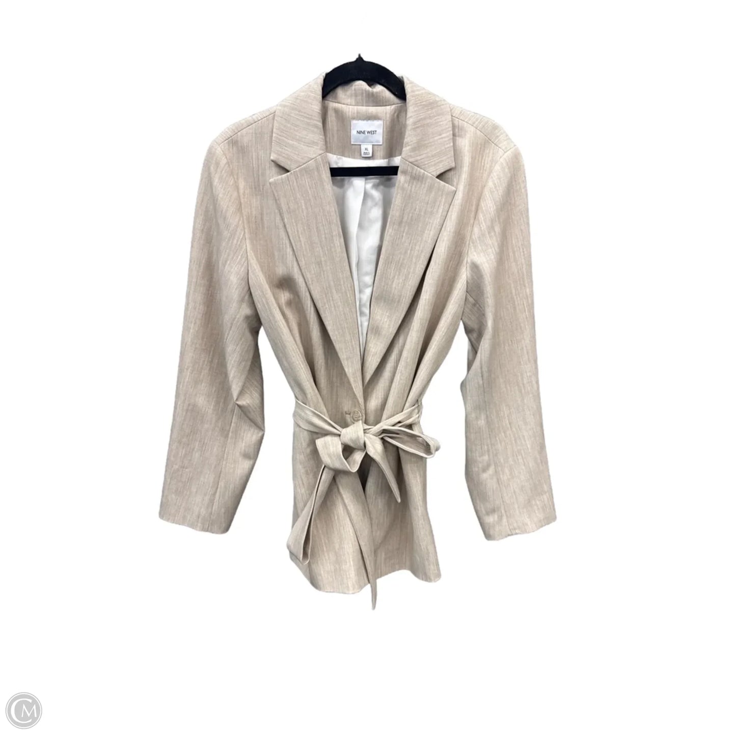 Blazer By Nine West In Cream, Size: Xl