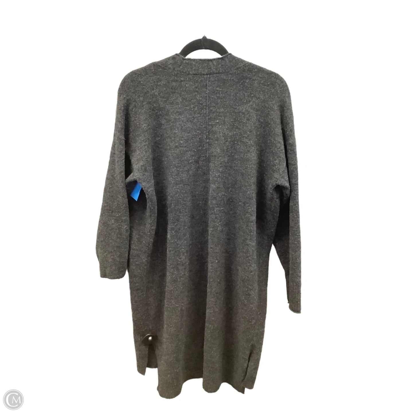 Sweater Cardigan By Lucky Brand In Grey, Size: M