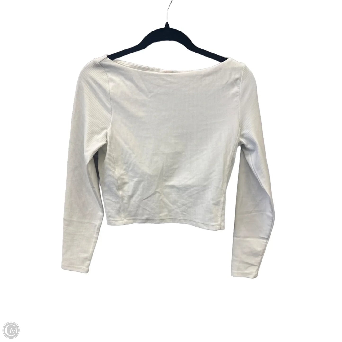 Athletic Top Long Sleeve Crewneck By Calia In White, Size: M