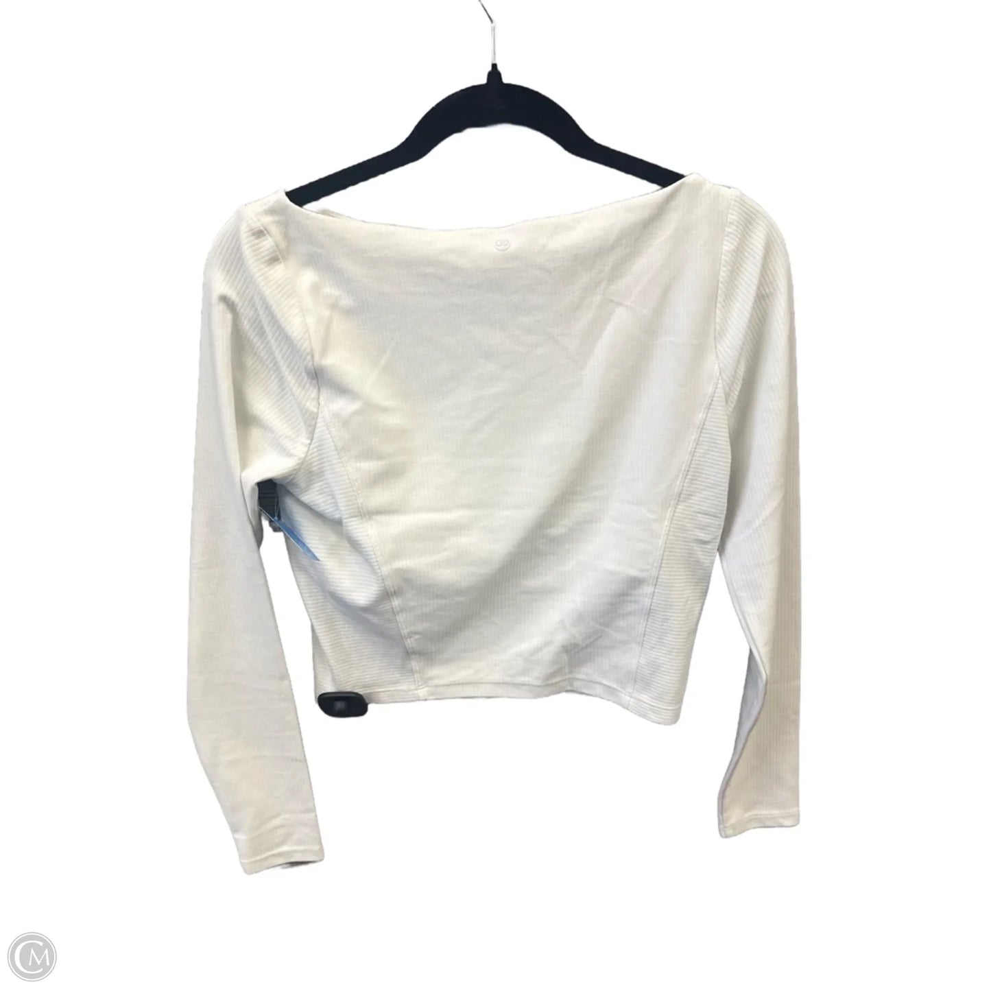 Athletic Top Long Sleeve Crewneck By Calia In White, Size: M