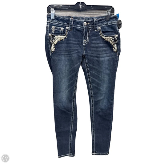Jeans Skinny By Miss Me In Blue Denim, Size: 2
