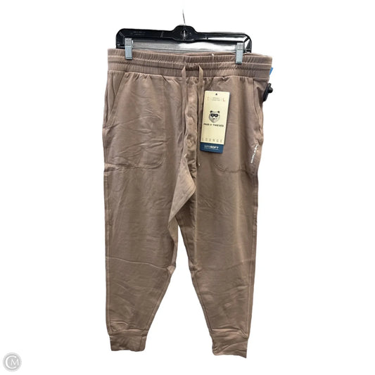 Pants Lounge By Clothes Mentor In Brown, Size: 12
