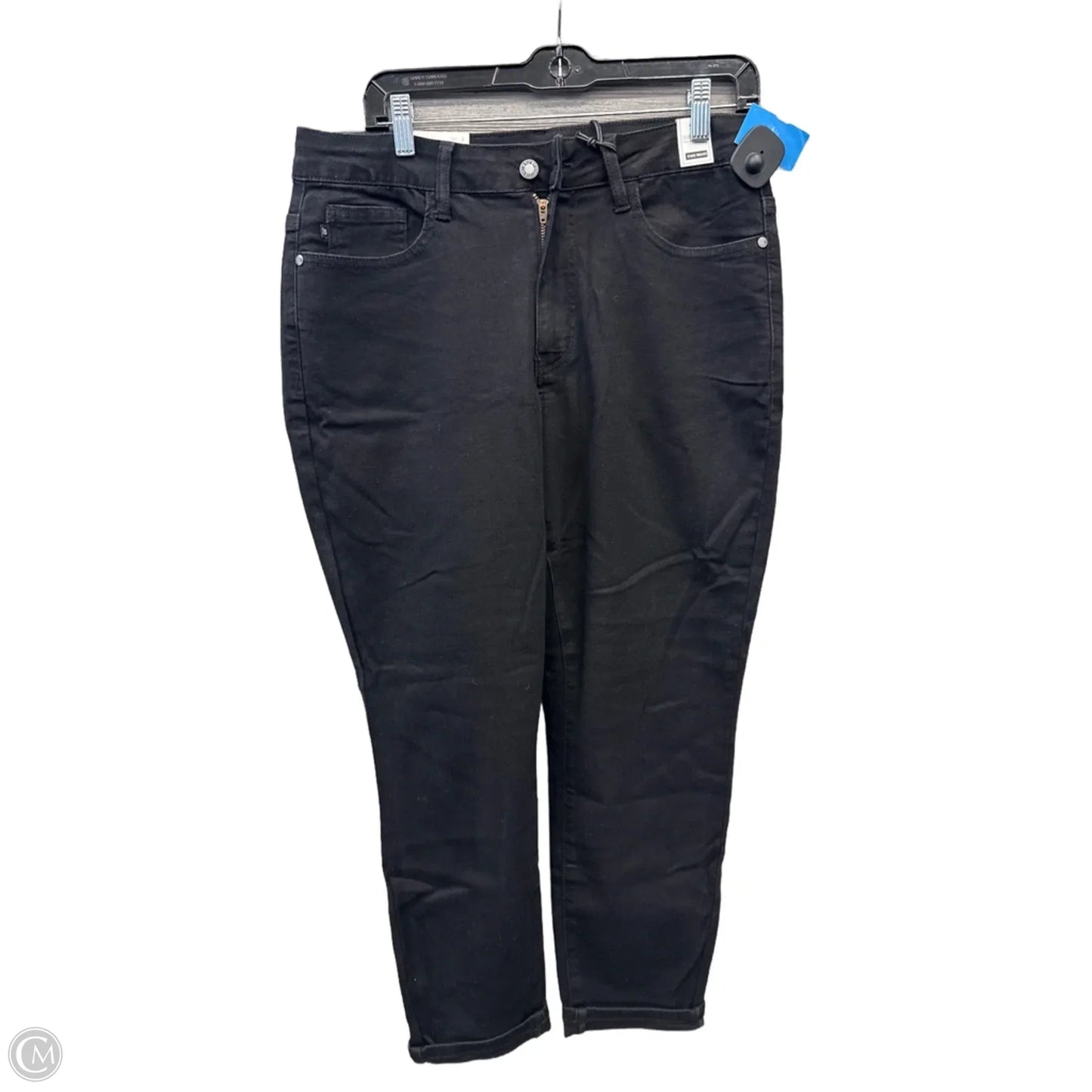 Jeans Boyfriend By Judy Blue In Black Denim, Size: 14