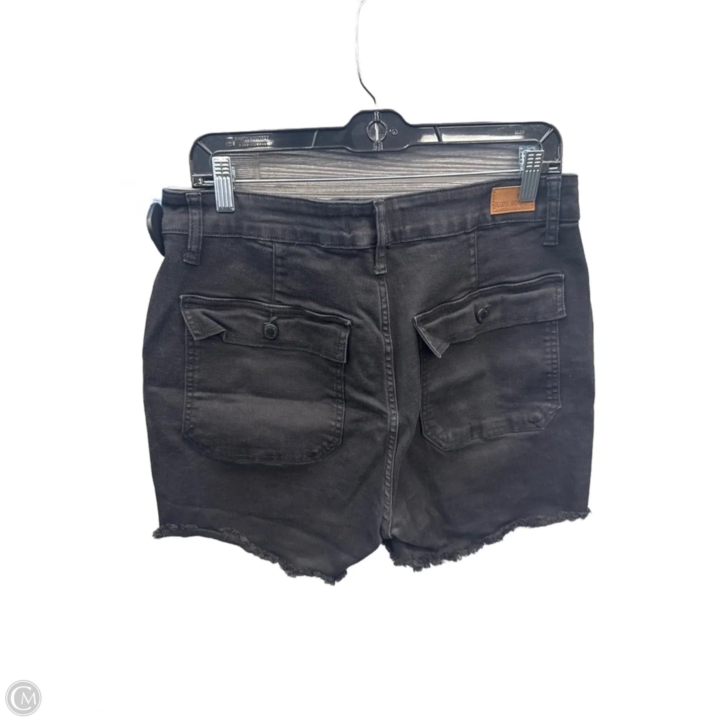 Shorts By Judy Blue In Black Denim, Size: 18
