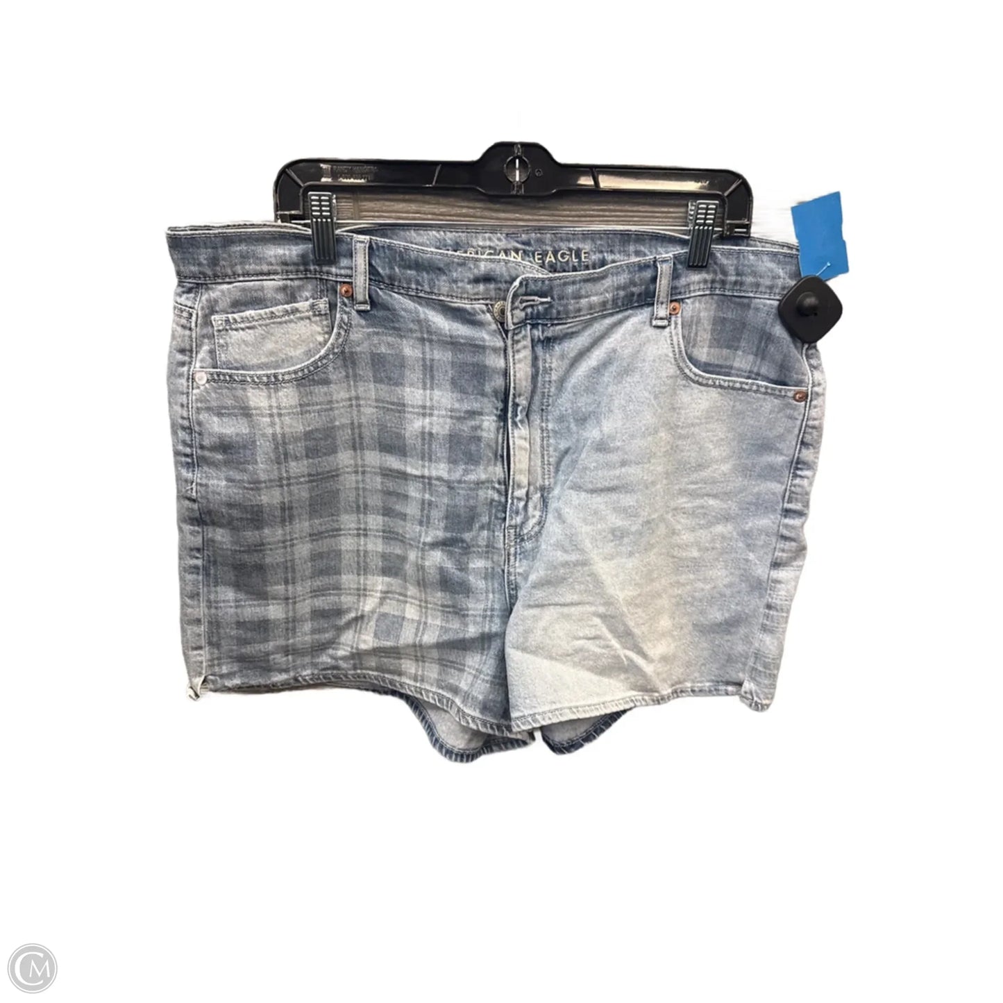 Shorts By American Eagle In Blue Denim, Size: 18