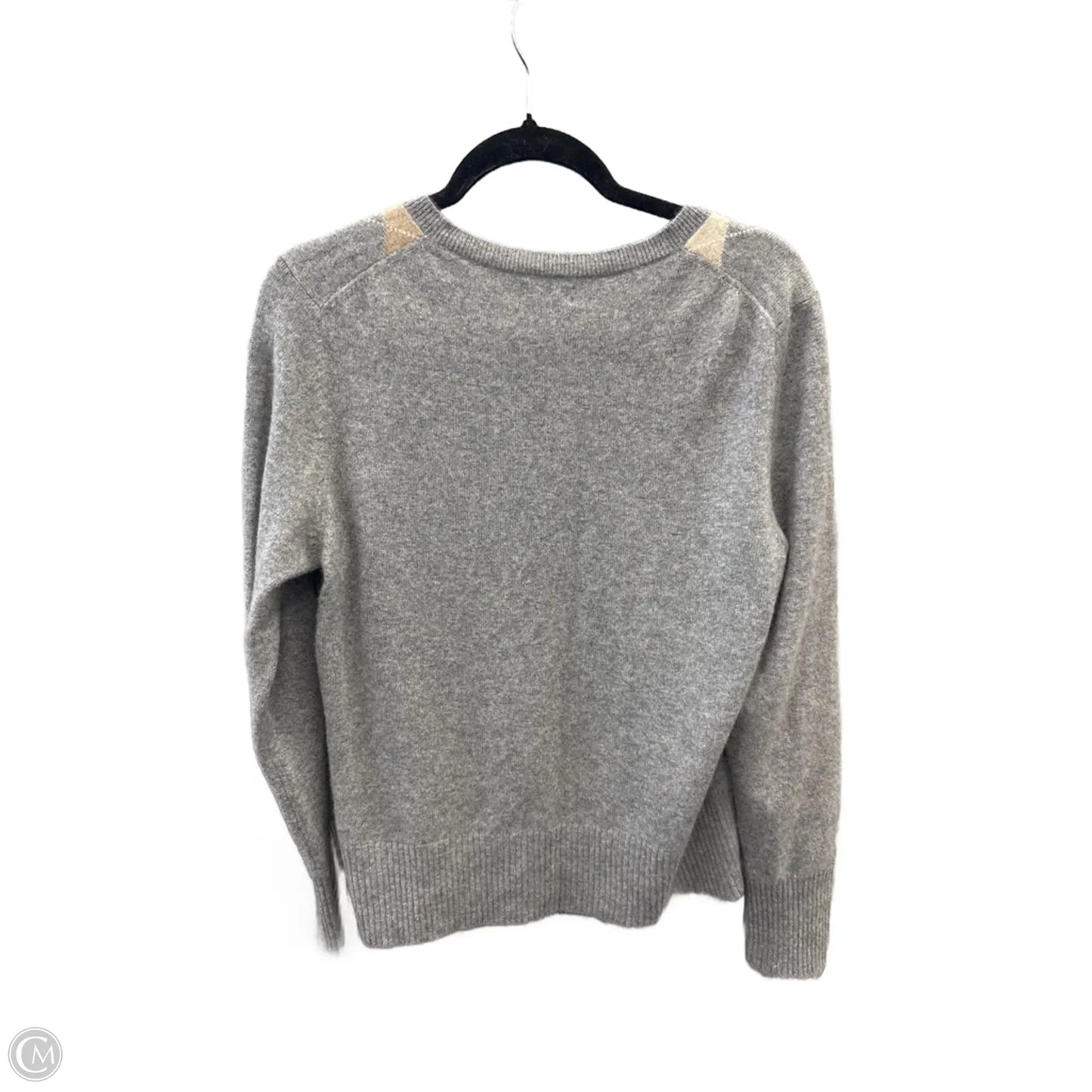 Sweater Cashmere By Apt 9 In Grey, Size: L