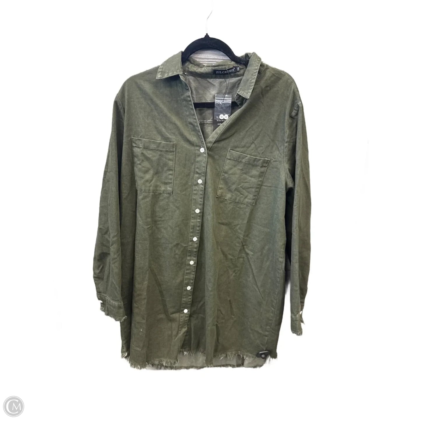 Dress Casual Midi By Clothes Mentor In Green, Size: 2x