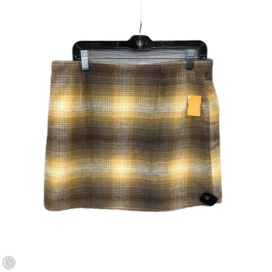 Skirt Mini & Short By Tommy Hilfiger In Plaid Pattern, Size: 12