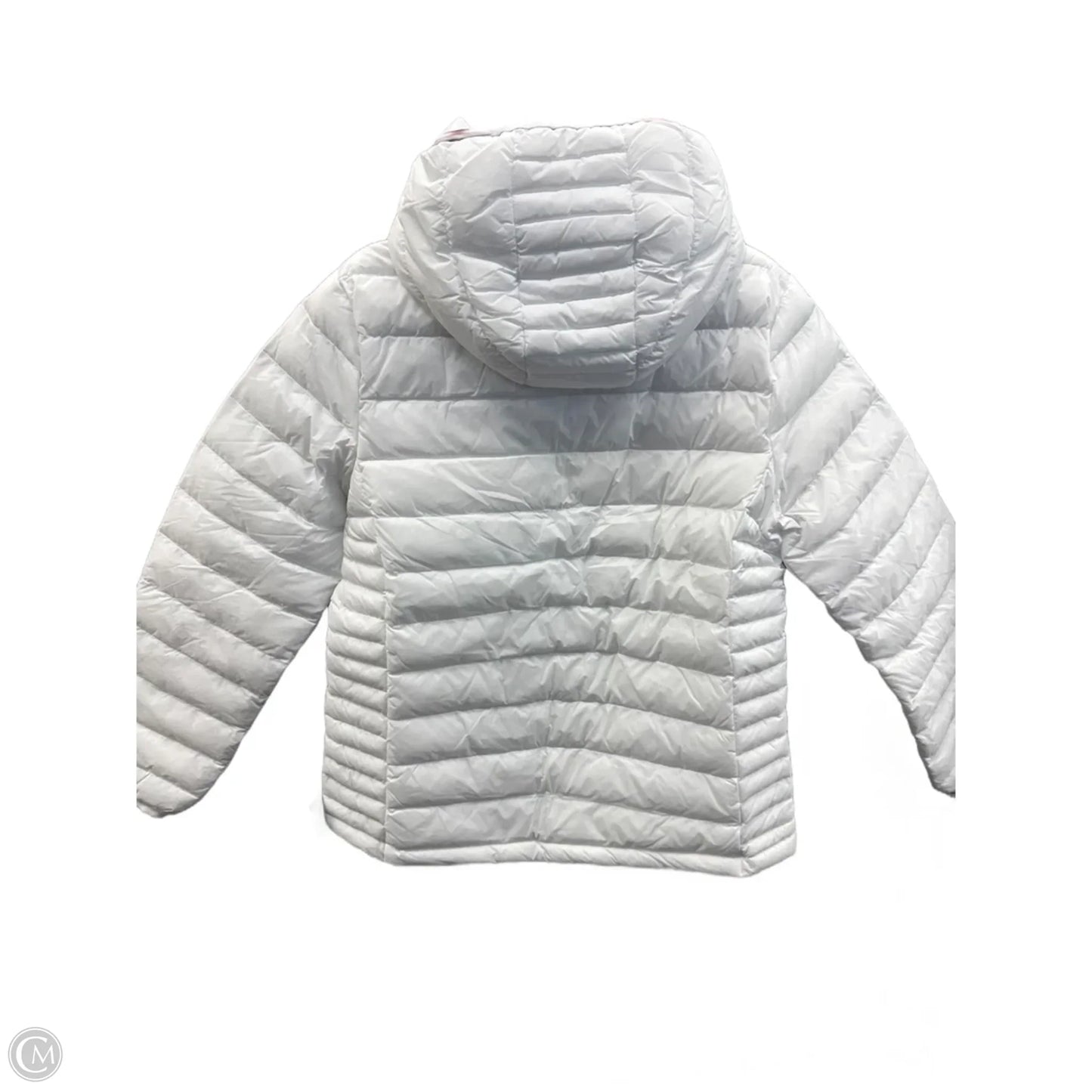Coat Puffer & Quilted By Tommy Hilfiger In White, Size: M