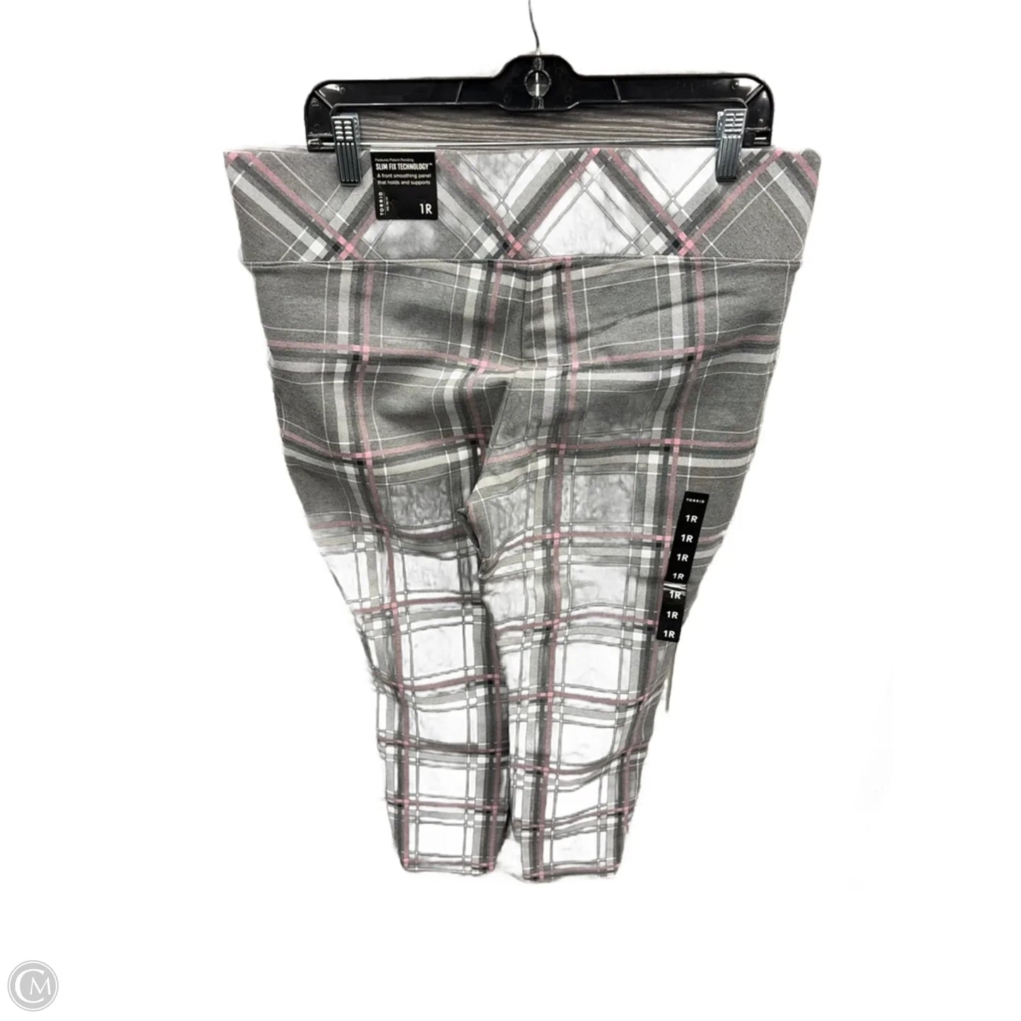 Pants Dress By Torrid In Plaid Pattern, Size: 18