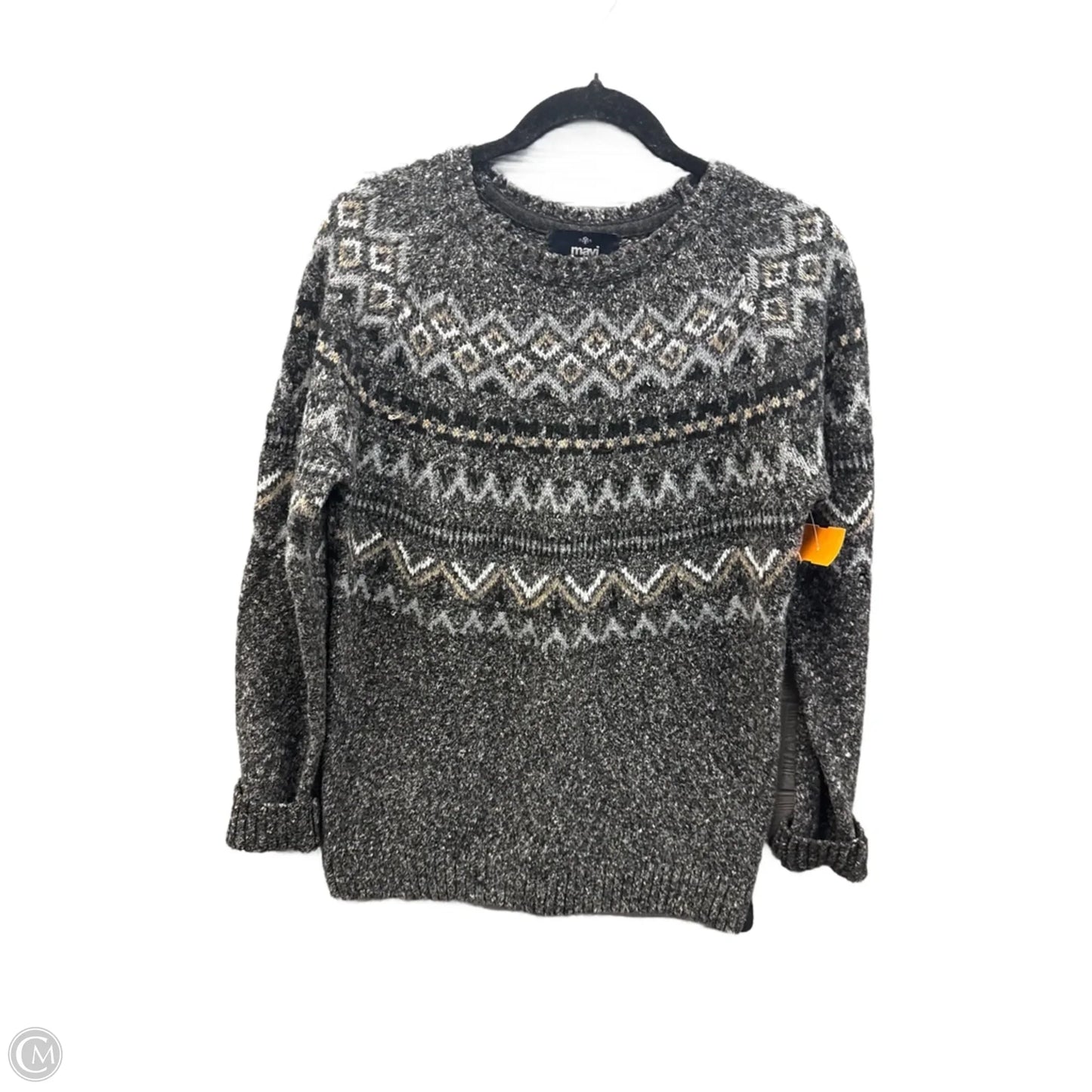 Sweater By Mavi In Grey, Size: M