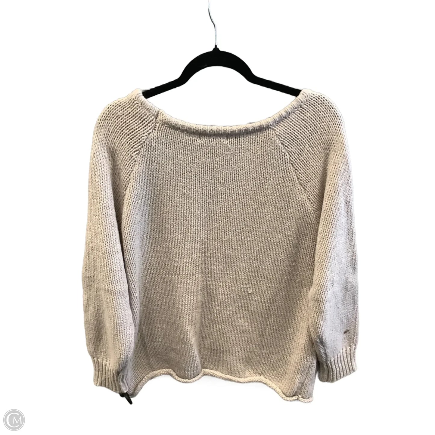 Sweater By Clothes Mentor In Beige, Size: M