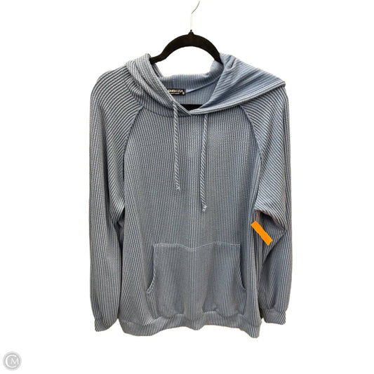 Sweatshirt Hoodie By Heimish Usa In Blue, Size: M