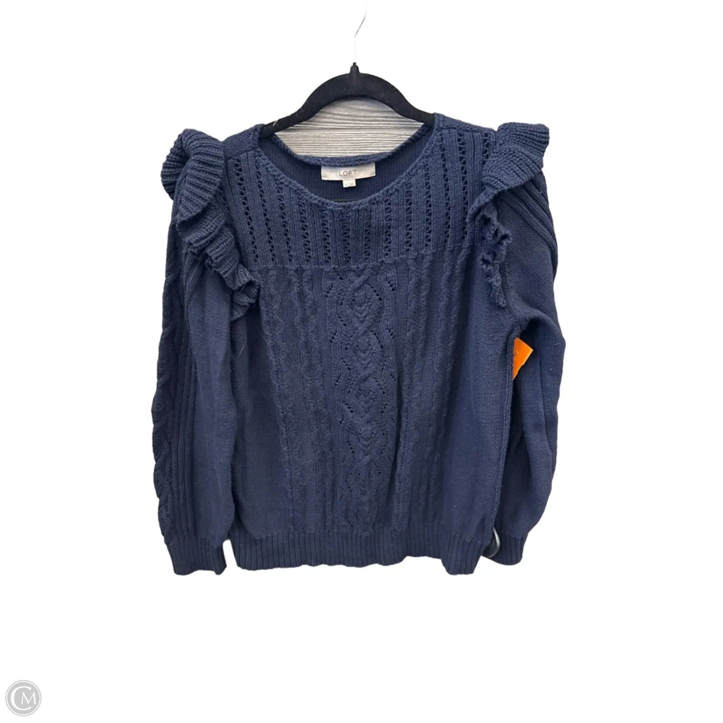 Sweater By Loft In Navy, Size: Xl