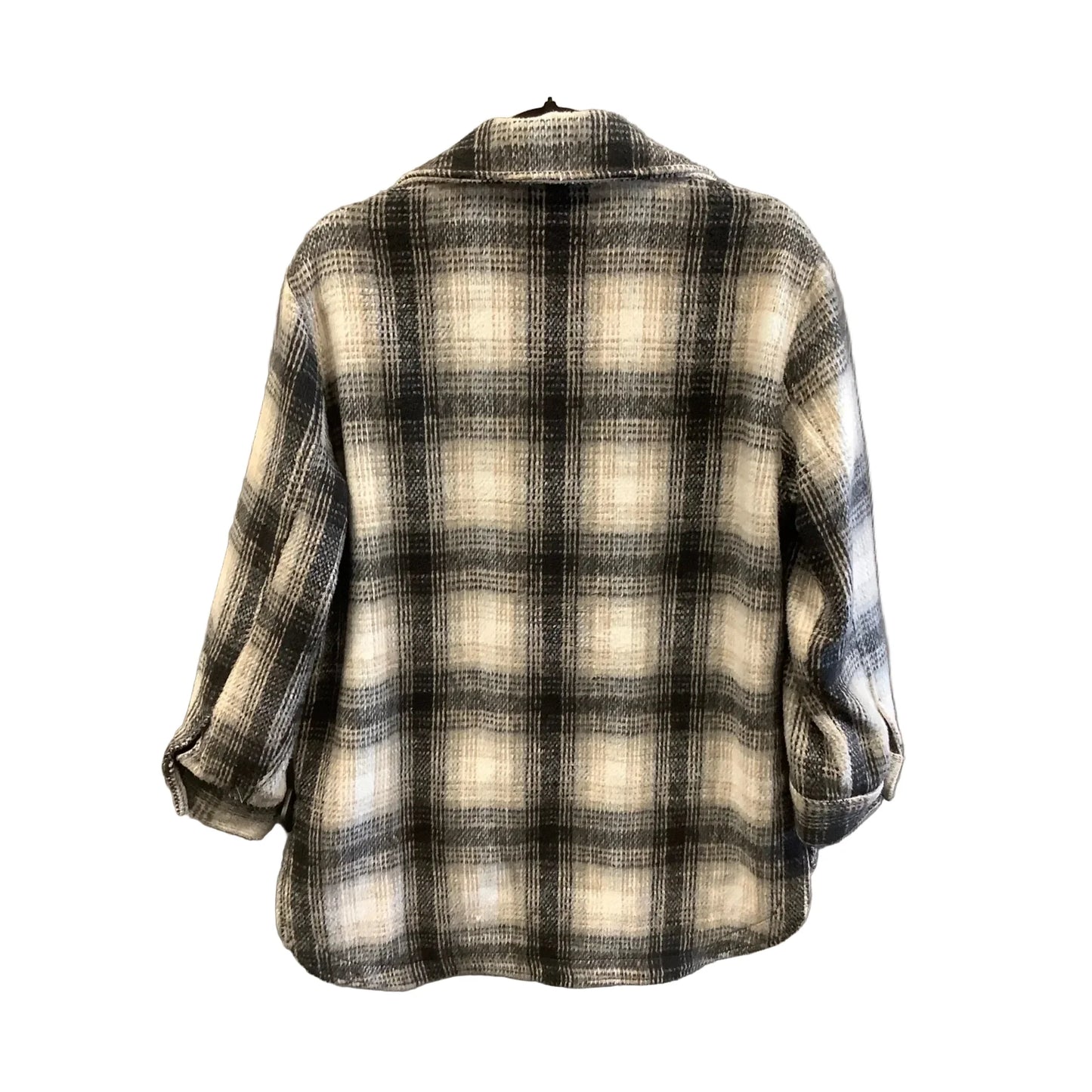 Jacket Other By Sebby In Plaid Pattern, Size: M