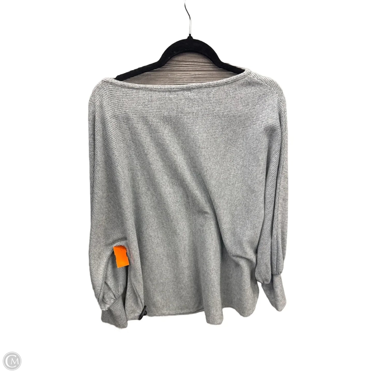 Top Long Sleeve By Max Studio In Grey, Size: 2x