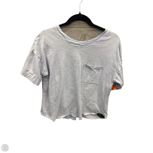 Top Short Sleeve By New In In Blue, Size: L